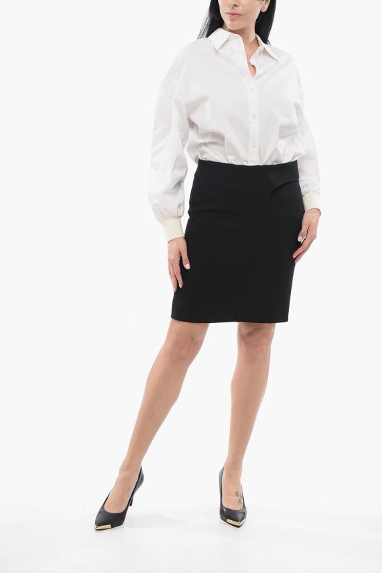  자크뮈스 숏 스커트 241SK048 1526 990 Black - JACQUEMUS