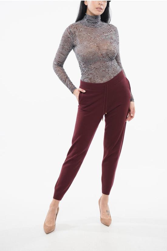  스텔라 맥카트니 크롭 팬츠 6K0425 3S2415 6016 Burgundy - STELLA MCCARTNEY