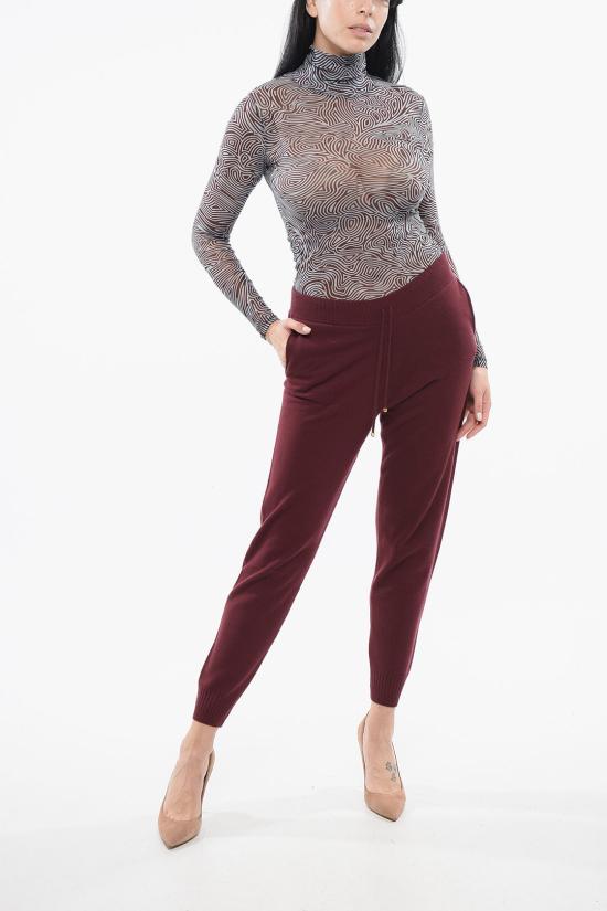  스텔라 맥카트니 크롭 팬츠 6K0425 3S2415 6016 Burgundy - STELLA MCCARTNEY