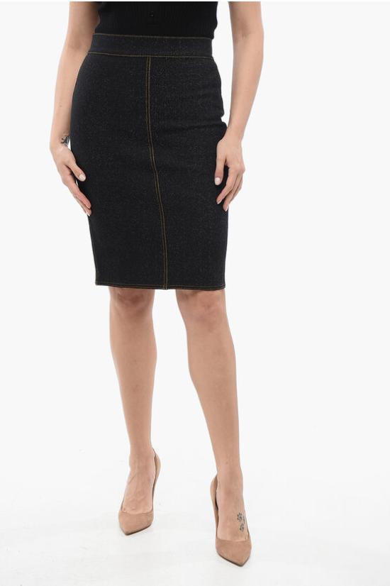  알라이아 스커트 AA9J21654M823 0 991 Blue