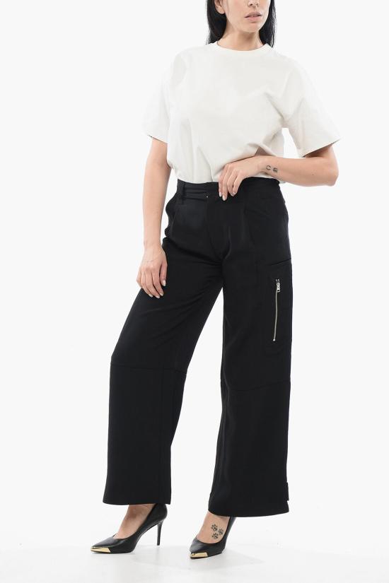  아미 스트레이트 팬츠 FTR301 AC0009 001 Black - AMI