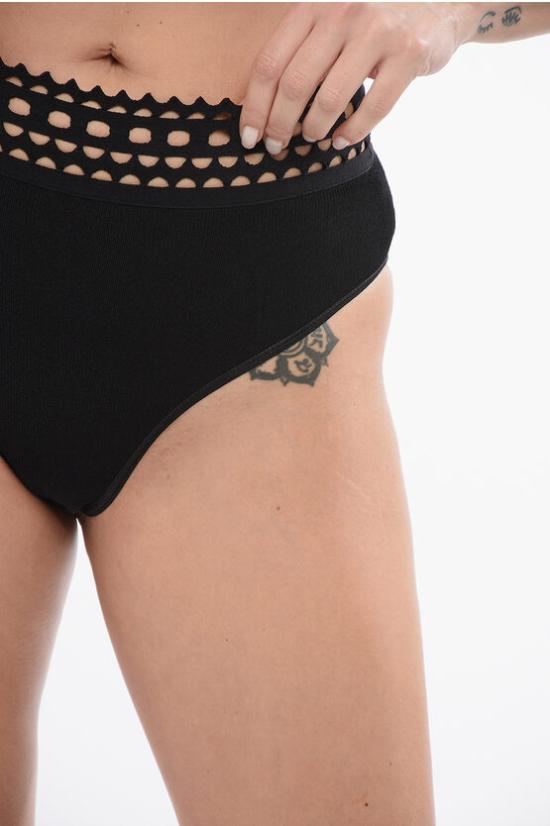  알라이아 팬티 AA9L00054M774 0 995 Black - ALAIA