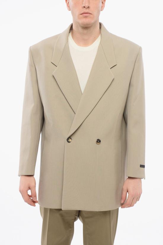  피어오브갓 수트 자켓 FGE60 208 WCT 252 DUSTY BEIGE