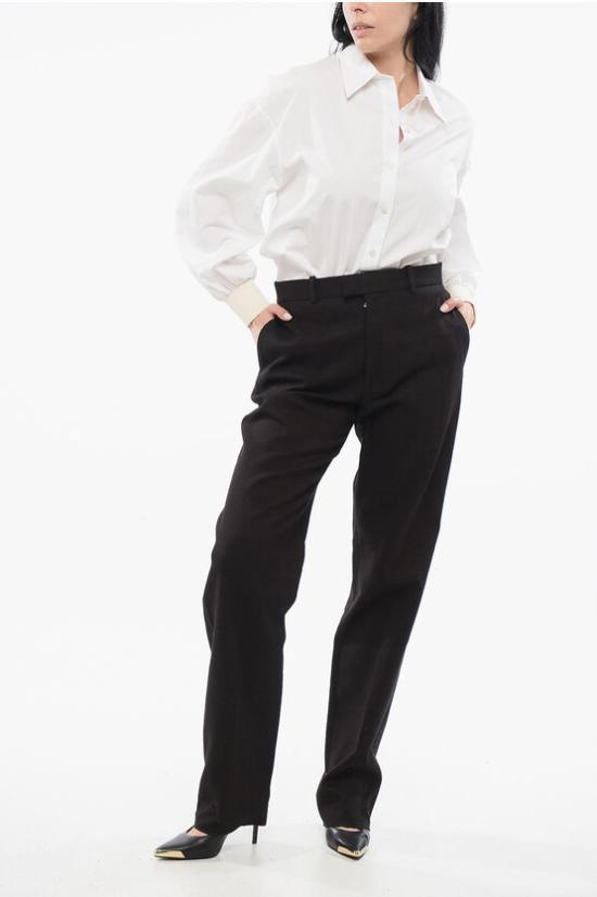  보테가베네타 스트레이트 팬츠 788960 V3F90 2171 Brown - BOTTEGA VENETA