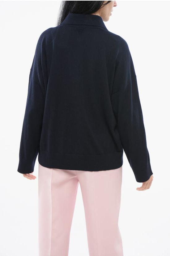  보테가베네타 스웨터 757827 V37J0 4121 Blue - BOTTEGA VENETA