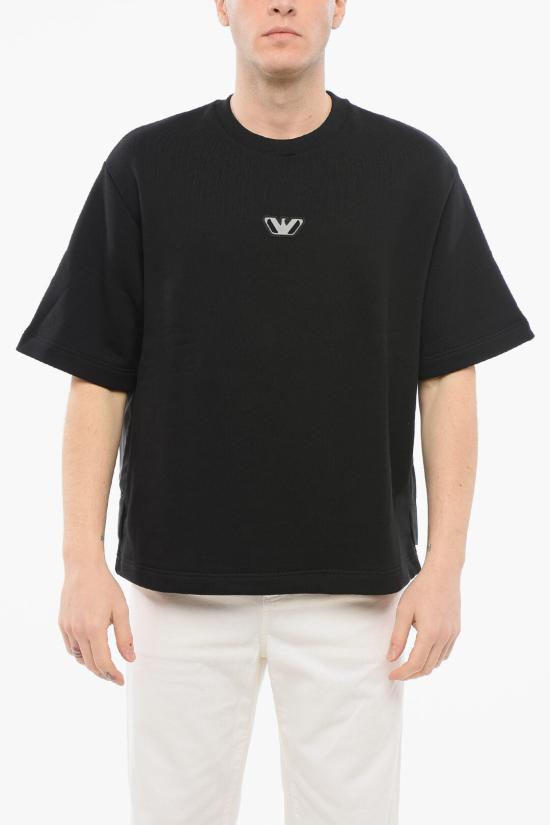  알마니 반팔 티셔츠 3D1T6Z 1J6IZ 0999 Black