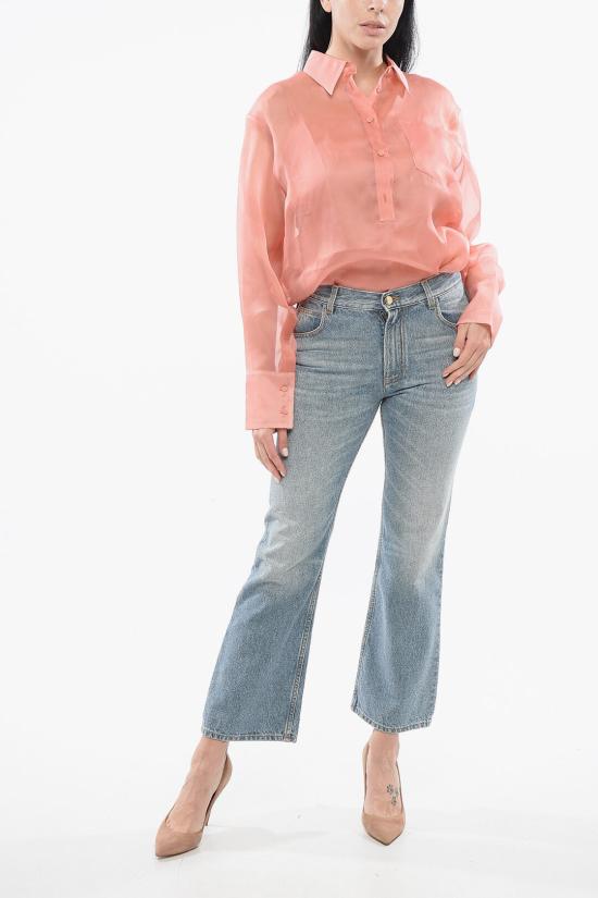  끌로에 데님 팬츠 CHC24SDP01157 470 Light blue - CHLOE