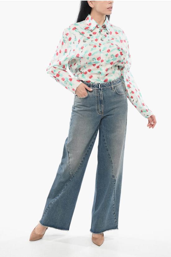  지방시 데님 팬츠 BW51375Y86 420 Blue - GIVENCHY