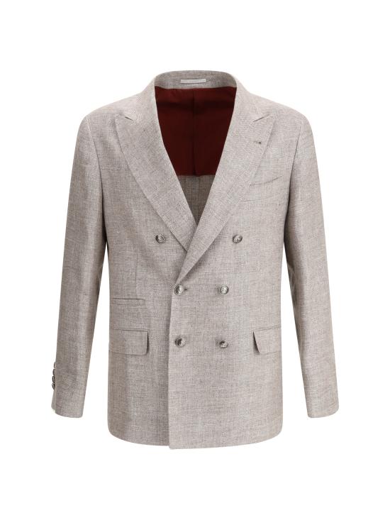 25SS 브루넬로 쿠치넬리 수트 자켓 MW4827BPD2 C2166 BROWN