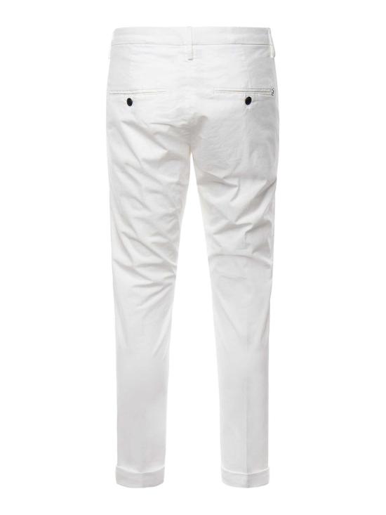 25SS 돈답 스트레이트 팬츠 UP235GSE046UIZ1000 White - DONDUP