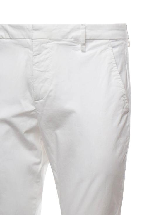 25SS 돈답 스트레이트 팬츠 UP235GSE046UIZ1000 White - DONDUP