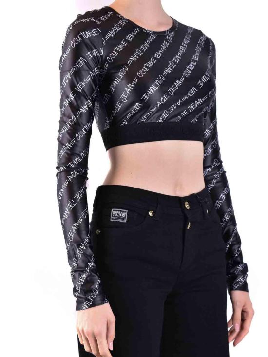  베르사체 긴팔 티셔츠 75HAH218JS219899 Black - VERSACE