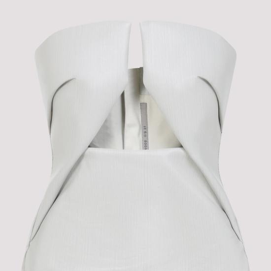 25SS 릭 오웬스 미디 원피스 RP01E7531 SCT 41 GREY - RICK OWENS