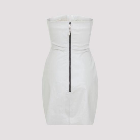 25SS 릭 오웬스 미디 원피스 RP01E7531 SCT 41 GREY - RICK OWENS