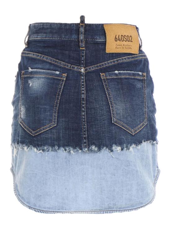  디스퀘어드2 숏 원피스 S75MA0833S30342470 Medium Wash - DSQUARED2