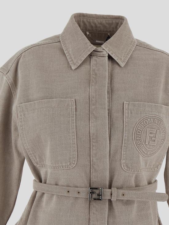 25SS 펜디 셔츠 FLF677 ASMBF1RX9 TOFFEE - FENDI