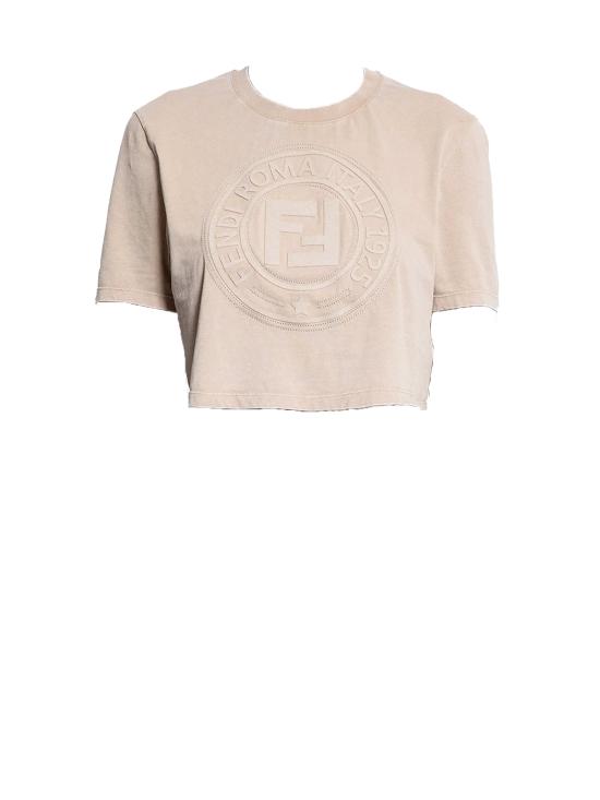 25SS 펜디 반팔 티셔츠 FS9715 ASNIF1RX9 TOFFEE 25