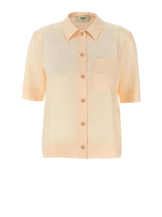 25SS 펜디 셔츠 FS8254 AUQGF1RX0 PEACH SORBET