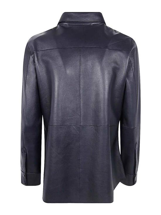  더 재키 레더스 셔츠 AVRINABO09 Blue - THE JACKIE LEATHERS