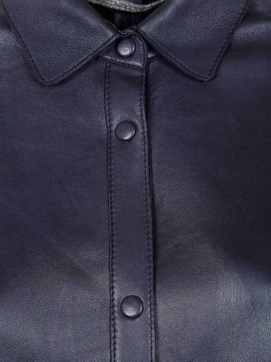  더 재키 레더스 셔츠 AVRINABO09 Blue - THE JACKIE LEATHERS