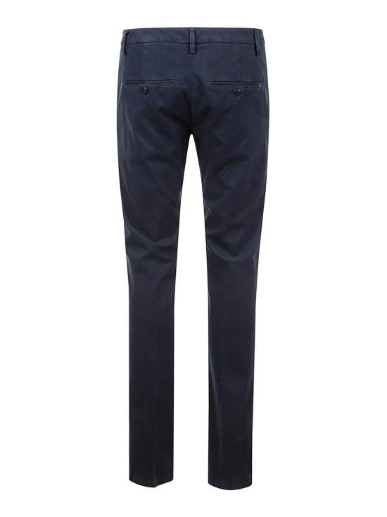 돈답 스트레이트 팬츠 UP166GSE043PTD890 Blue - DONDUP