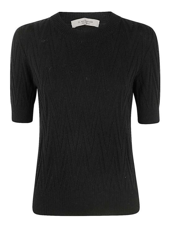  디익스테리어 반팔 티셔츠 594062NERO Black