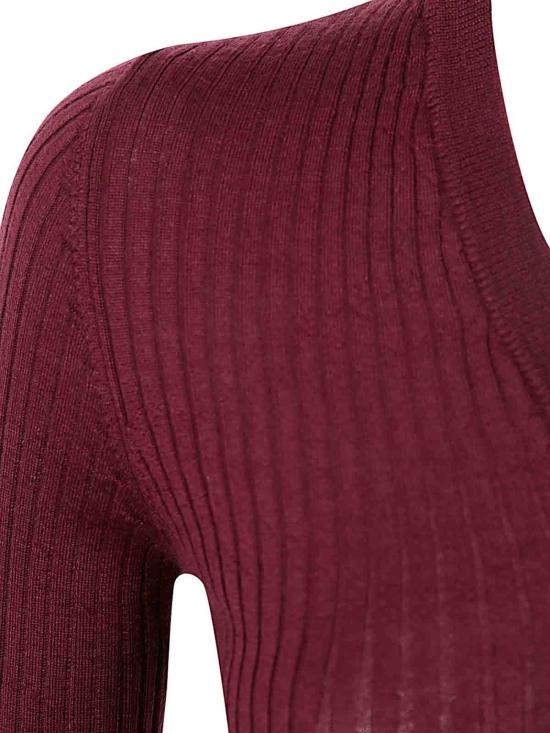  라 더블제이 긴팔 티셔츠 PUL0206KNI122VA276RE02 Red - LA DOUBLEJ