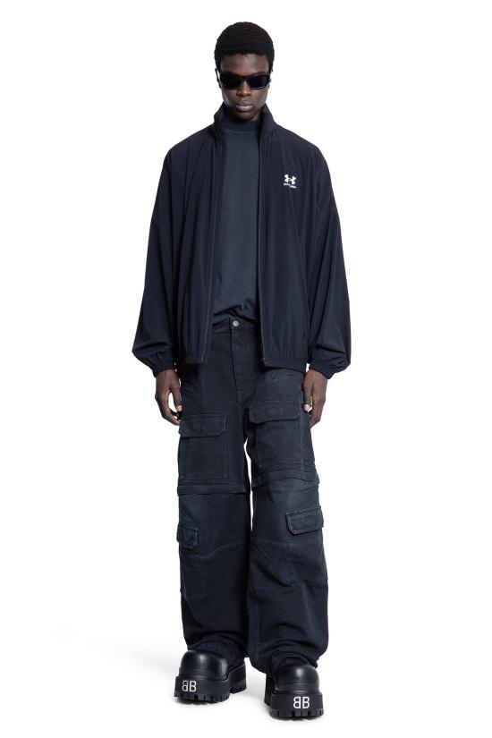 25SS 발렌시아가 반팔 티셔츠 787349 TRVU5 9374 BLACK DOM - BALENCIAGA