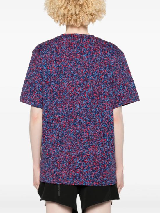 25SS 아디다스 바이 스텔라매카트니 반팔 티셔츠 JJ0083WHITEACTRED Blue - ADIDAS BY STELLA MCCARTNEY