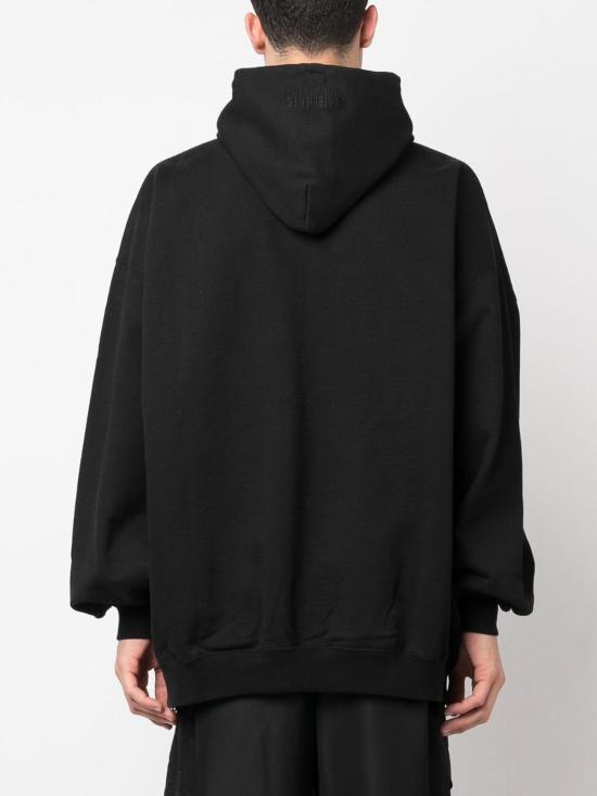  베트멍 후드 티셔츠 UE54HD100BBLACK Black - VETEMENTS