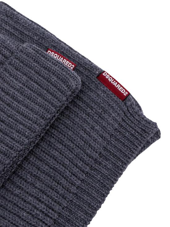 25FW 디스퀘어드2 머플러/스카프 KNM006501W067572122 Grey - DSQUARED2