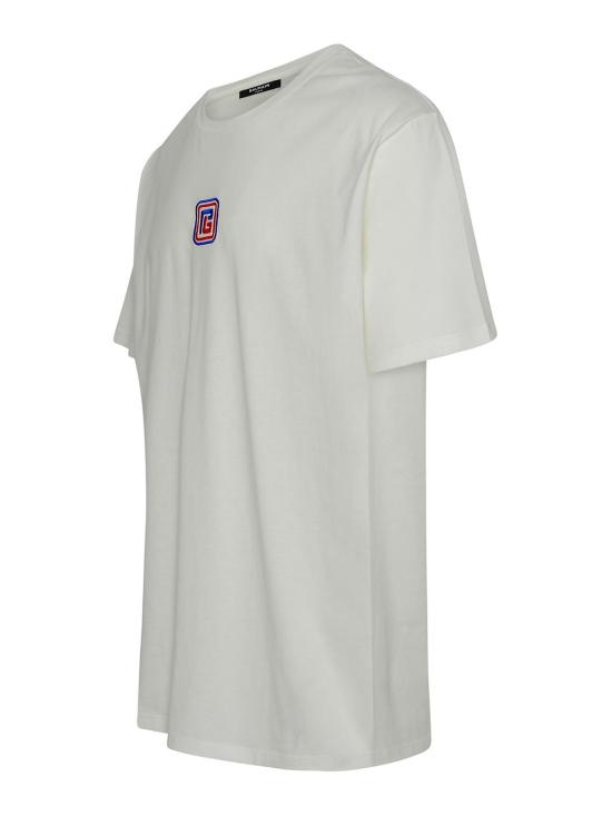  발망 반팔 티셔츠 BH1EG010BC43GQF White - BALMAIN