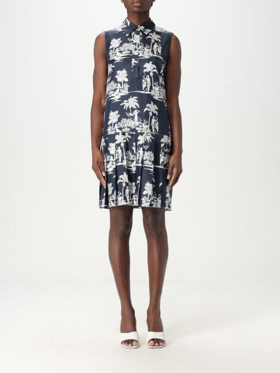 25SS 막스마라 미디 원피스 2516221091600 001 Blue