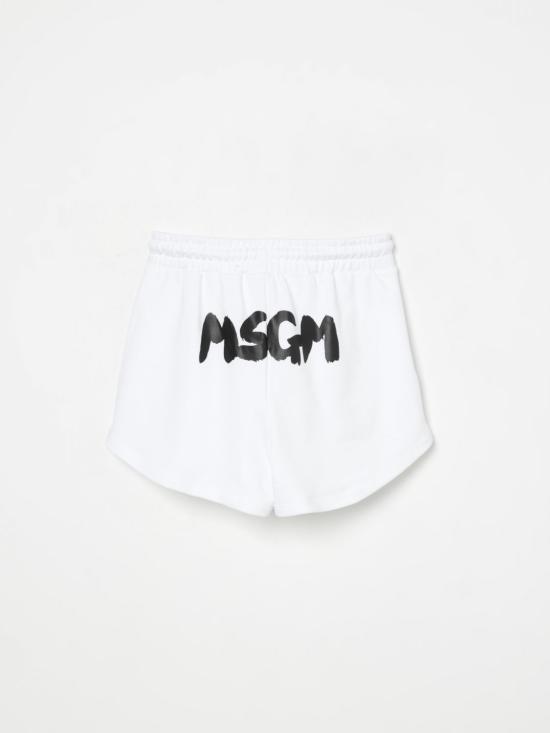 25SS [키즈] 엠에스지엠 쇼츠/버뮤다 S5MSJGSH094 001 White - MSGM