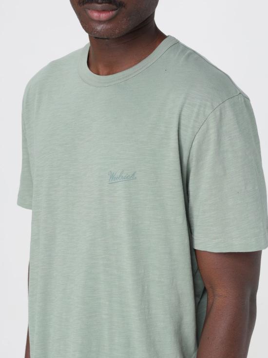 25SS 울리치 반팔 티셔츠 CFWOTE0161MRUT4061 6642 Green - WOOLRICH