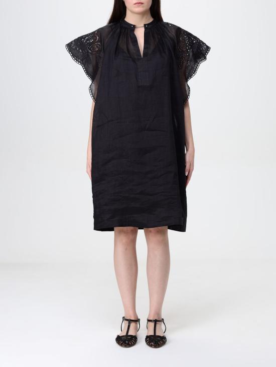 25SS 막스마라 미디 원피스 2516231012600 003 Black