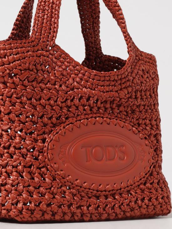 25SS 토즈 토트백 XBWEBLF0100RGM 0XML Brick Red - TODS