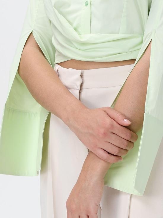 25FW 엘리자베타프랜치 블라우스 CA078 124 Green - ELISABETTA FRANCHI