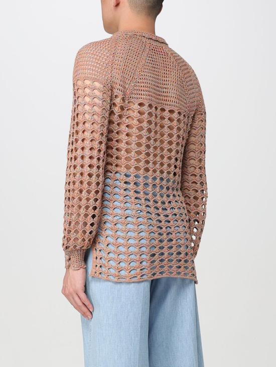 25FW 발렌티노 가라바니 폴로 티셔츠 6V0KC34AAUT AH2 Beige - VALENTINO GARAVANI