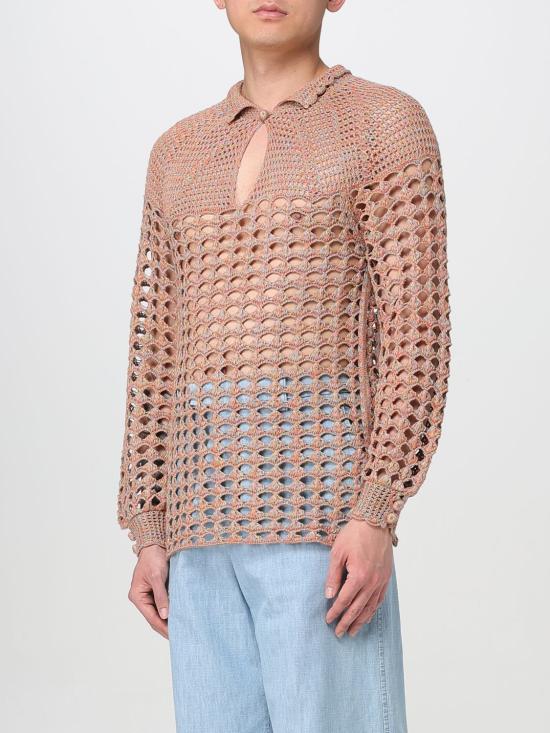 25FW 발렌티노 가라바니 폴로 티셔츠 6V0KC34AAUT AH2 Beige - VALENTINO GARAVANI