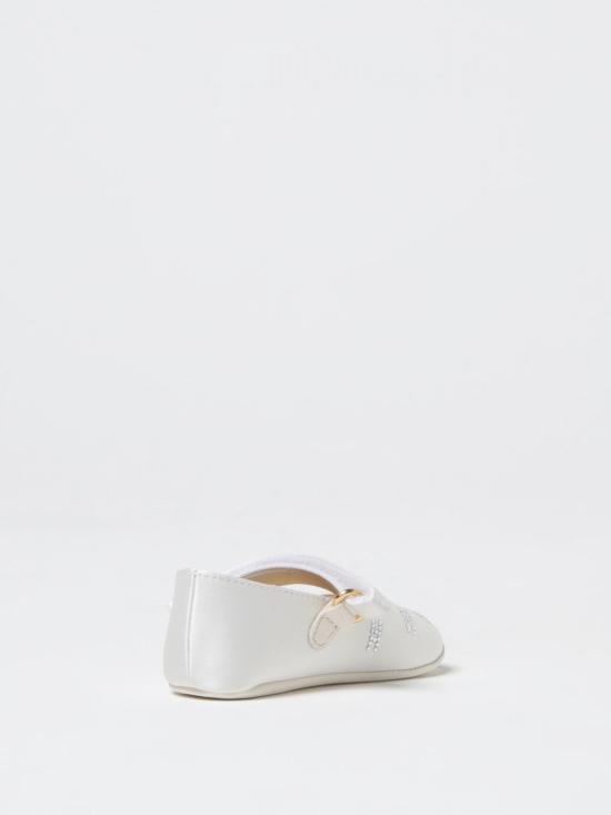 25FW [키즈] 엘리자베타프랜치 레이스업 슈즈 F0A3E01901732 101 White - ELISABETTA FRANCHI