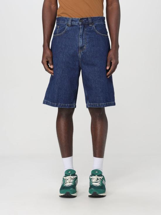 25SS 칼하트 WIP 데님 숏팬츠 I031921 0106 Blue