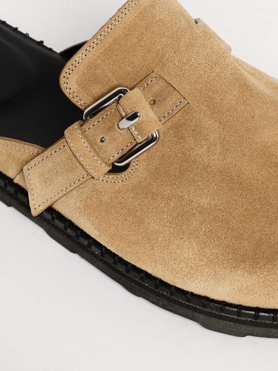 25FW 모스키노 뮬/슬리퍼 B10152G0MGF0 10B Beige - MOSCHINO