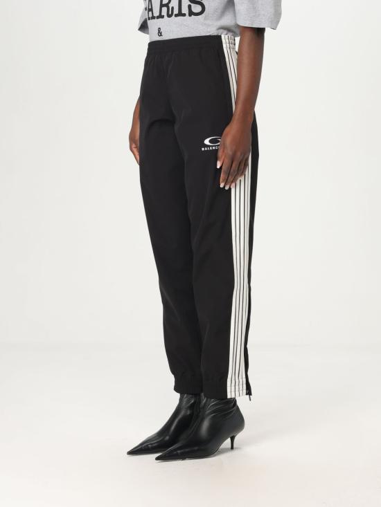 25SS 발렌시아가 스트레이트 팬츠 831559TRO31 1000 Black - BALENCIAGA