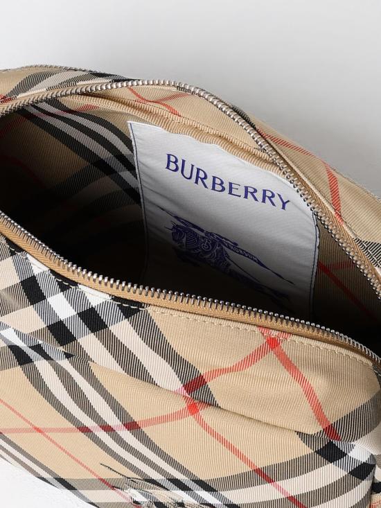 25FW 버버리 체크 크로스바디백 8091320 Beige - BURBERRY