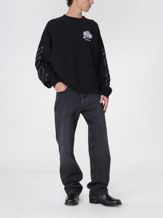 25FW 오프화이트 데님 팬츠 OMYA138C99DEN002 1300 Denim - OFF WHITE