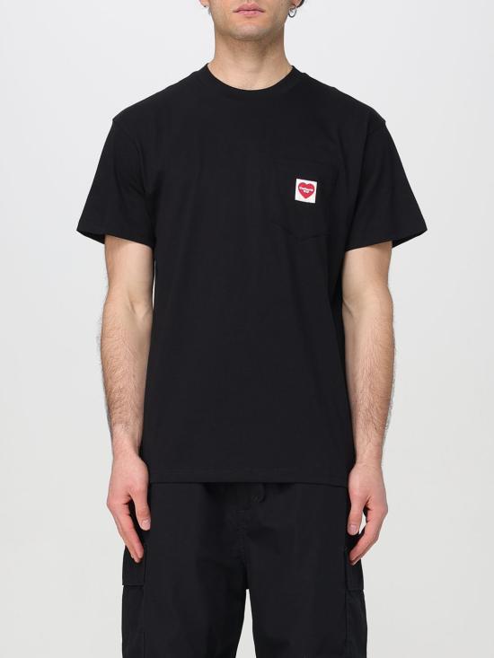 25FW 칼하트 WIP 반팔 티셔츠 I032128 1V2XX Black