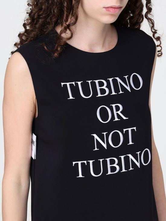 25SS 모스키노 롱 원피스 04070424 1555 Black - MOSCHINO