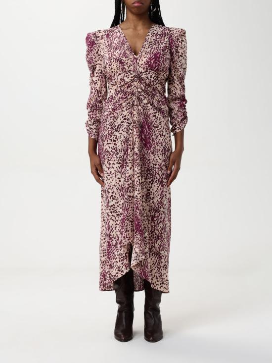 25SS 이자벨마랑 롱 원피스 RO0011FAC1J05I PUEC Violet