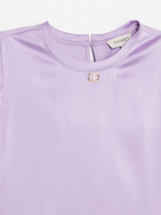 25FW [키즈] 트윈셋 티셔츠 251GJ2453 11862 Violet - TWINSET